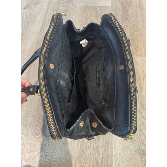 Marc by Marc Jacobs Black Leather “Goodbye Columbus” Satchel - Picture 8 of 10